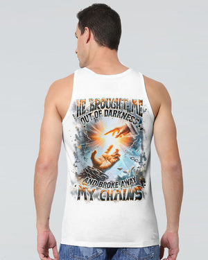 He Brought Me Out Of Darkness Men's All Over Print Shirt - Yhhn1707254