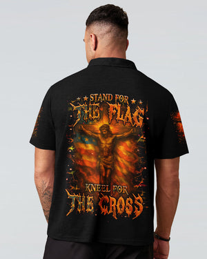 Stand For The Flag Kneel For The Cross Men's All Over Print Shirt - Yhhn1806252