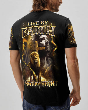 Live By Faith Not By Sight Men's All Over Print Shirt - Yhhn1902252