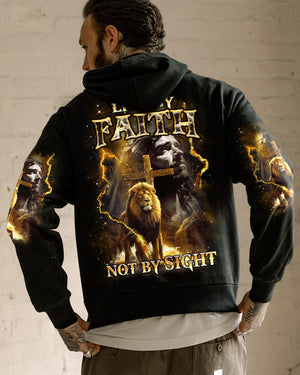 Live By Faith Not By Sight Men's All Over Print Shirt - Yhhn1902252