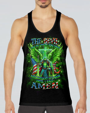 The Devil Saw Me With My Head Down Men's All Over Print Shirt - Yhhn1909242