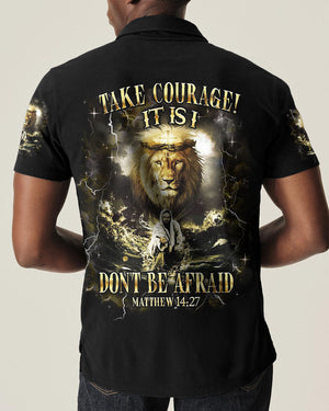 Take Courage It Is I Lion Jesus Men's All Over Print Shirt - Yhhn1911252