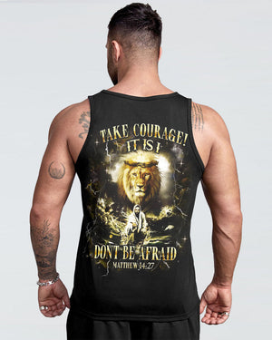 Take Courage It Is I Lion Jesus Men's All Over Print Shirt - Yhhn1911252