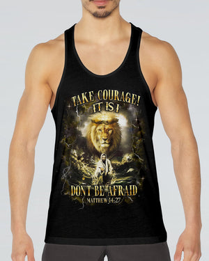 Take Courage It Is I Lion Jesus Men's All Over Print Shirt - Yhhn1911252