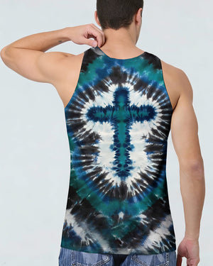 Tie Dye Cross Men's All Over Print Shirt - Yhhn1912252
