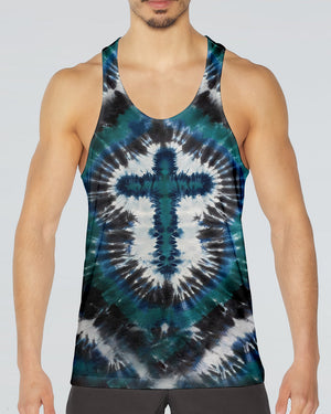 Tie Dye Cross Men's All Over Print Shirt - Yhhn1912252
