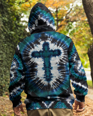 Tie Dye Cross Men's All Over Print Shirt - Yhhn1912252