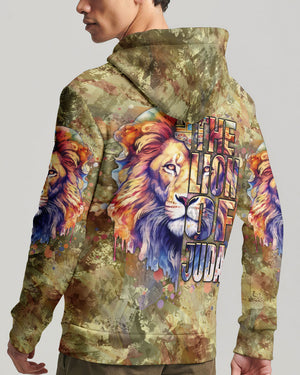 Jesus Lion of Judah Christian Men's All Over Print Shirt - Yhhn2006243