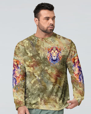 Jesus Lion of Judah Christian Men's All Over Print Shirt - Yhhn2006243