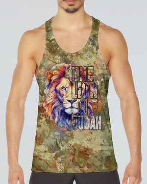 Jesus Lion of Judah Christian Men's All Over Print Shirt - Yhhn2006243