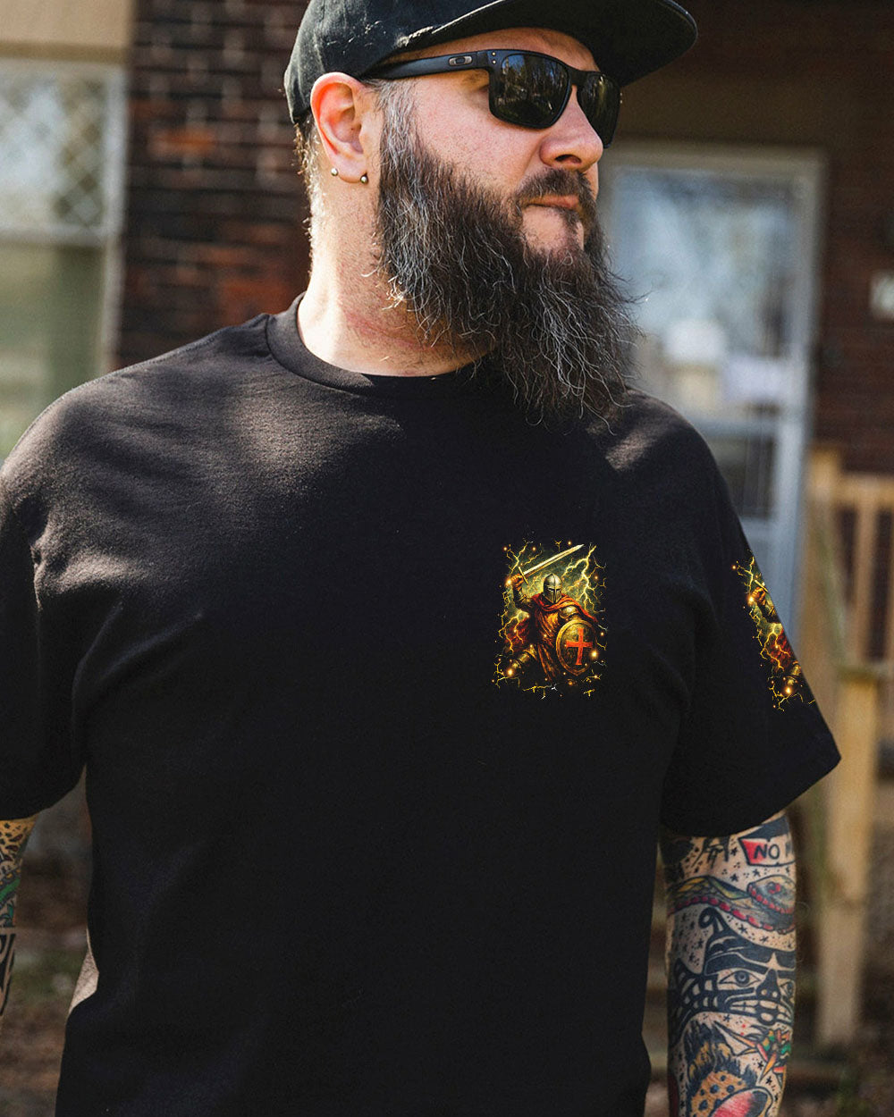 God Is My Strength Men's All Over Print Shirt - Yhhn2304253