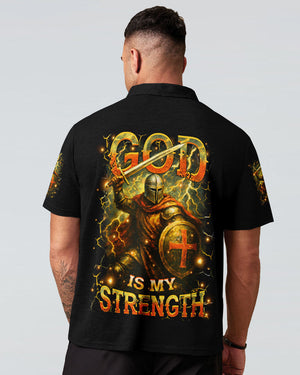 God Is My Strength Men's All Over Print Shirt - Yhhn2304253