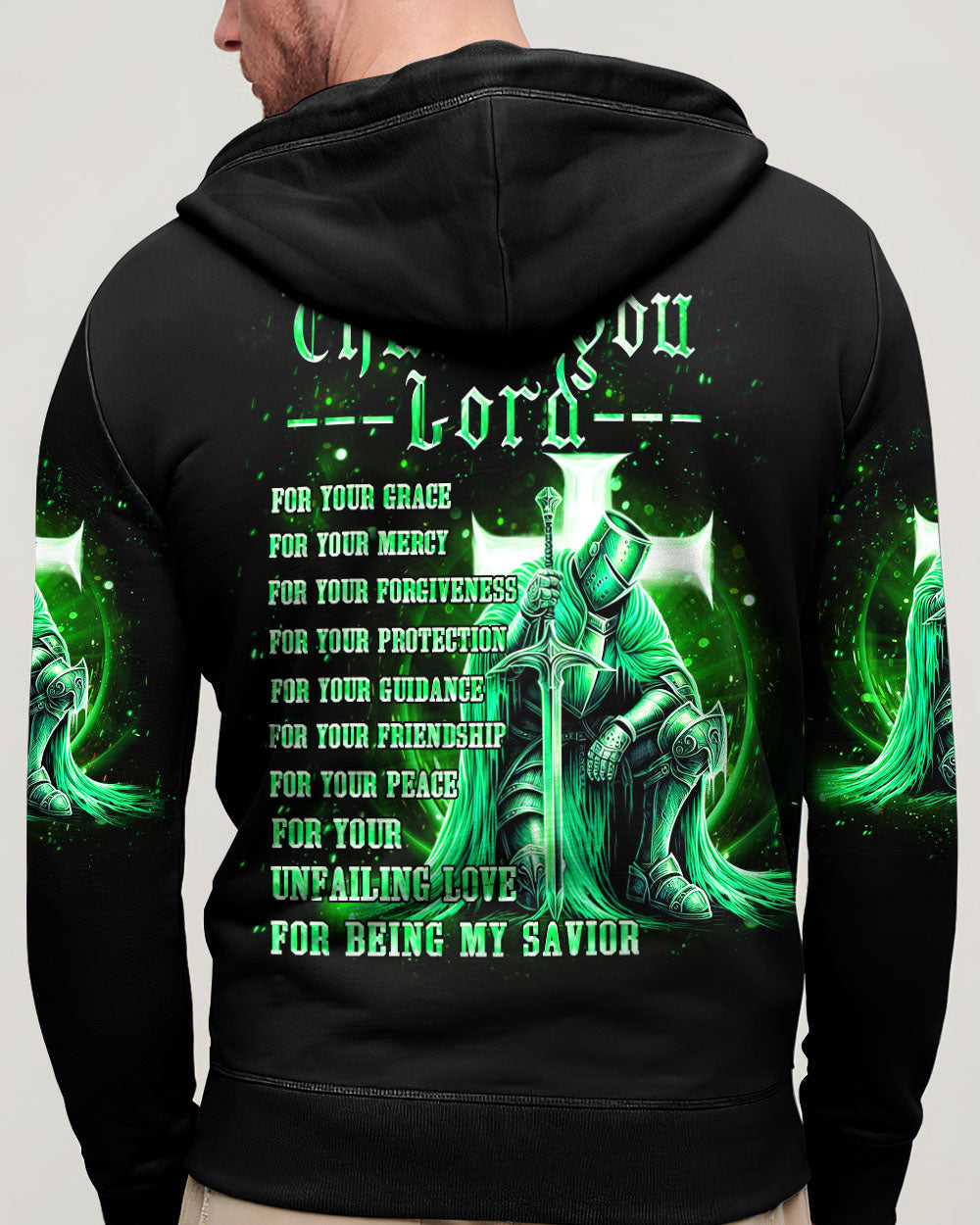 Thank You Lord Men's All Over Print Shirt - Yhhn2305243