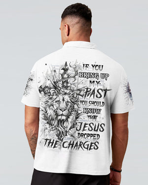 Jesus Dropped The Charges Lion Men's All Over Print Shirt - Yhhn2307243
