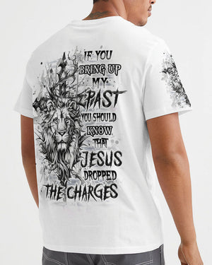 Jesus Dropped The Charges Lion Men's All Over Print Shirt - Yhhn2307243