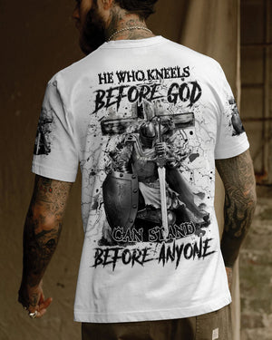 He Who Kneels Before God Warrior Men's All Over Print Shirt - Yhhn2509244