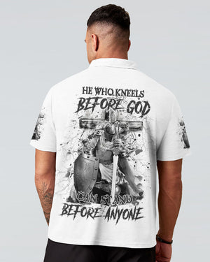 He Who Kneels Before God Warrior Men's All Over Print Shirt - Yhhn2509244