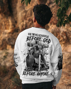 He Who Kneels Before God Warrior Men's All Over Print Shirt - Yhhn2509244