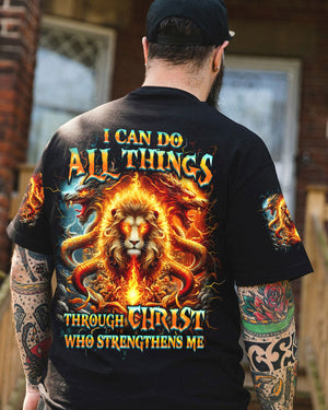 I Can Do All Things Lion Men's All Over Print Shirt - Yhhn2606243
