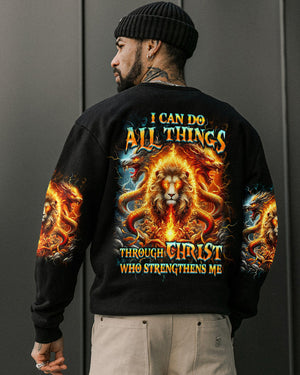 I Can Do All Things Lion Men's All Over Print Shirt - Yhhn2606243