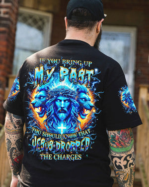 Jesus Dropped The Charges Lion Men's All Over Print Shirt - Yhhn2705241