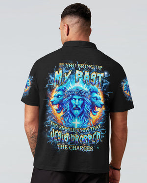 Jesus Dropped The Charges Lion Men's All Over Print Shirt - Yhhn2705241