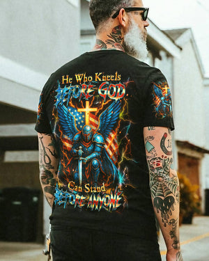 He Who Kneels Before God Warrior Men's All Over Print Shirt - Yhhn2705253