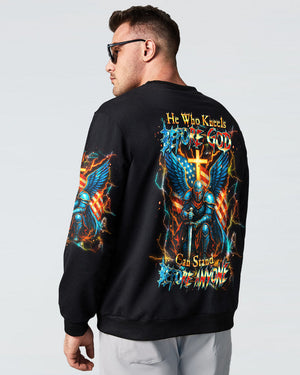He Who Kneels Before God Warrior Men's All Over Print Shirt - Yhhn2705253