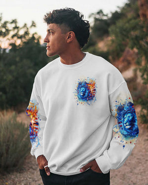 Jesus Dropped The Charges Lion Men's All Over Print Shirt - Yhhn2805244