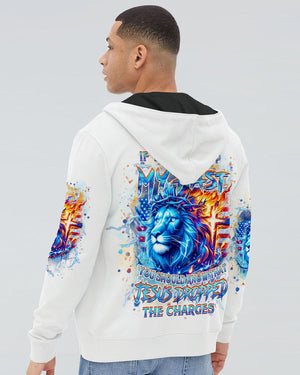 Jesus Dropped The Charges Lion Men's All Over Print Shirt - Yhhn2805244