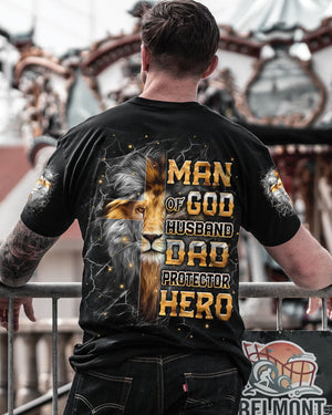 Man Of God Men's All Over Print Shirt - Yhhn2808252