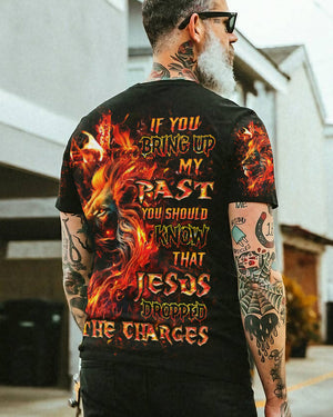 Jesus Dropped The Charges Lion Men's All Over Print Shirt - Yhhn2907243