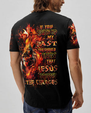 Jesus Dropped The Charges Lion Men's All Over Print Shirt - Yhhn2907243