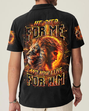 He Died For Me Men's All Over Print Shirt - Yhhn3010251