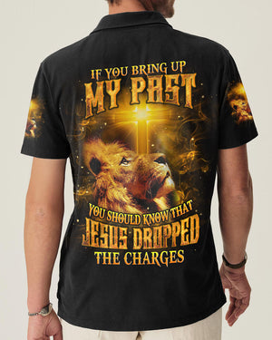 Jesus Dropped The Charges Lion Men's All Over Print Shirt - Yhhn3110252