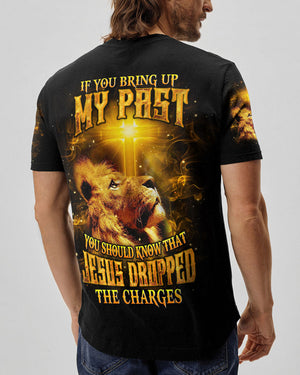 Jesus Dropped The Charges Lion Men's All Over Print Shirt - Yhhn3110252
