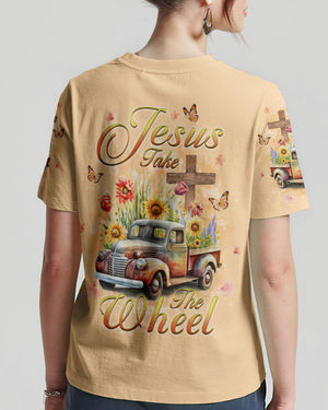 Jesus Take The Wheel Women's All Over Print Shirt - Yhkd1512233