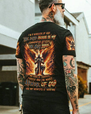 I'm A Warrior Of God Men's All Over Print Shirt - Yhln0104241
