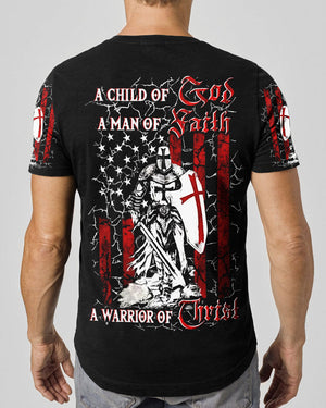 A Warrior Of Christ Men's All Over Print Shirt - Yhln0110243