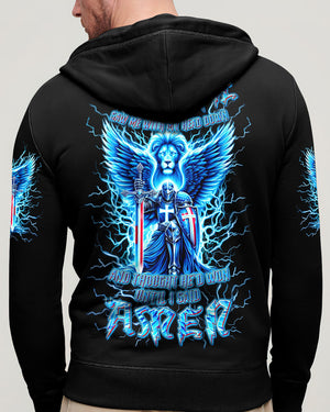 The Devil Saw Me With My Head Down Men's All Over Print Shirt - Yhln0111243