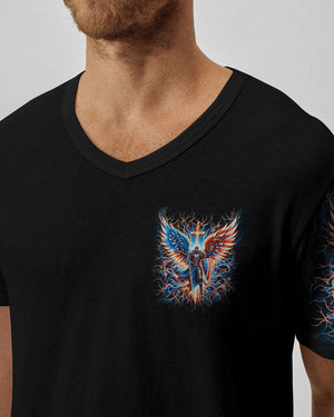 Be Strong And Courageous Men's All Over Print Shirt - Yhln0205242