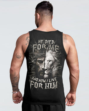 He Died For Me Men's All Over Print Shirt - Yhln0403252