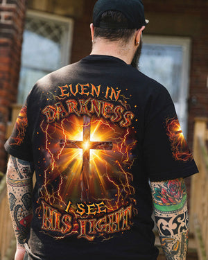 Even In The Darkness Men's All Over Print Shirt - Yhln0608244