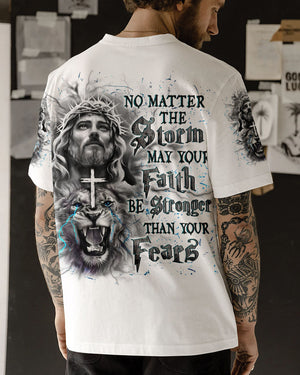 No Matter The Storm Men's All Over Print Shirt - Yhln0908243