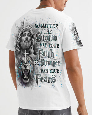 No Matter The Storm Men's All Over Print Shirt - Yhln0908243