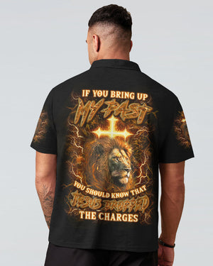 Jesus Dropped The Charges Lion Men's All Over Print Shirt - Yhln1005242