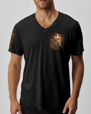 Jesus Dropped The Charges Lion Men's All Over Print Shirt - Yhln1005242