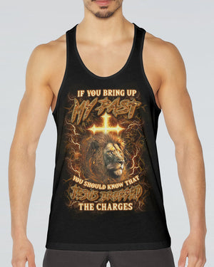 Jesus Dropped The Charges Lion Men's All Over Print Shirt - Yhln1005242