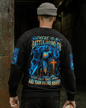 Keep Your Eyes Open And Your Sword Sharp Men's All Over Print Shirt - Yhln1007253