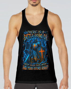 Keep Your Eyes Open And Your Sword Sharp Men's All Over Print Shirt - Yhln1007253